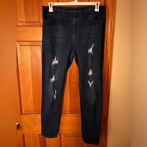 Dark Blue Jeggings